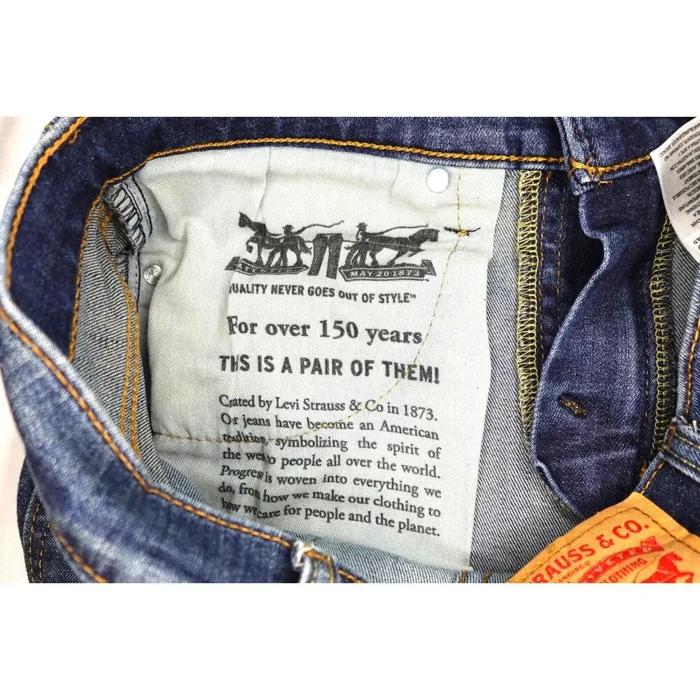Levi's 510 Skinny Fit Jeans Dark Wash Men's 28